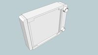 Aluminum 120mm radiator