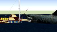 Jaws: Quint is Devoured by shark