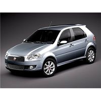 Fiat New Palio 5door 2009 3D Model