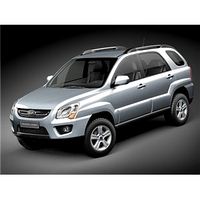 Kia Sportage 2009 3D Model