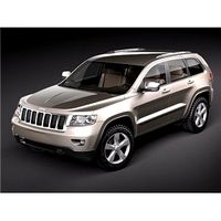 Jeep Grand Cherokee 2010 3D Model