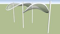 Saddle Shaped Canopies