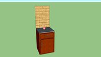 lower cabinets with backsplash