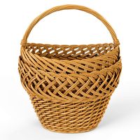 Wicker Basket 013d model