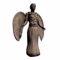 Stone Angel3d model