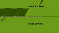 2712 +2714 SE 47th Avenue Fence