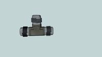 Swagelok VCR8 TEE