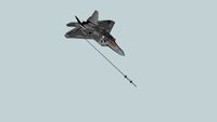 F-22 missile launch