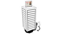 Marlite Slatwall - Floor Display Spinner Cube
