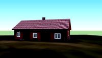 Bergagårdssmedjan 1700-tal (smithy from Berga manor)