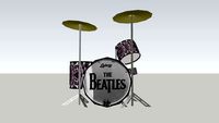 Bateria Ludwig Beatles 1962-1968