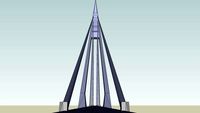 single spire bridge
