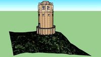 Bismarckturm Jena mit gestaltetem Innenraum