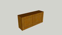 WIDE FRAME OAK KITCHEN RANGE - DOUBLE WALL UNIT 570H