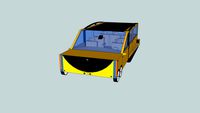 SP Semi Hover crashtest voertuig