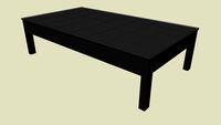 Leda Wenge Center table