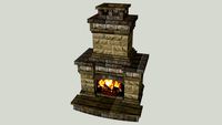 Nottingham Fireplace with Hearth