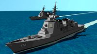 JMSDF ATAGO class guided missile destroyer(DDG) 海上自衛隊 あたご型ミサイル護衛艦