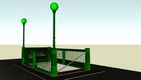 Subway Entrance (NYC Style)