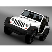 Jeep Wrangler Rubicon 10th Anniversary 2014 - 3D Car for Maya