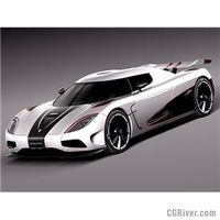 Koenigsegg Agera R 2012 - 3D Model