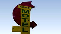 Landmark Motel Sign