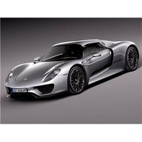 Porsche 918 Spyder 2015 - 3D Model