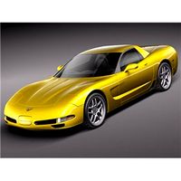 Chevrolet Corvette C5 Z06 3D Model