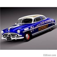 Hudson Hornet 1951-1954 - 3D Model