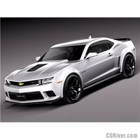 Chevrolet Camaro Z28 2014 - 3D Model