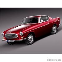 Volvo P1800 1961–1973 - 3D Model