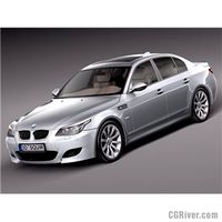 BMW M5 e60 2005-2010 - 3D Model