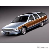 Buick Roadmaster 1996 - 3D Model