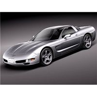 Chevrolet Corvette C5 targa 3D Model