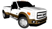 2011 Ford F-350 Lariat- Reg Cab Dually
