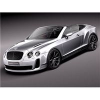 Bentley Continental Supersports Convertible 2011 3D Model