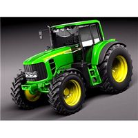 John Deere 6930 Tractor 3D Model