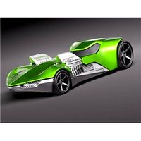 Hot Wheels Twin Mill Concept Car 3D Model