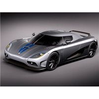 Koenigsegg Agera 2011 Sports Car 3D Model