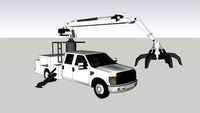grapple truck -F-350-