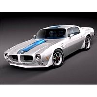 Pontiac Firebird Trans Am 1970-73 3D Model