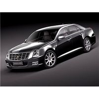 Cadillac SLS automobile 2010 3D Model