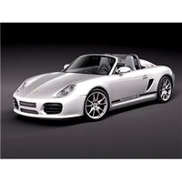 Porsche Boxster Spyder 2010 3D Model