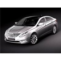 Hyundai YF Sonata I45 2010 3D Model