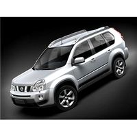 Nissan Xtrail 2008 3D Model