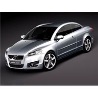 Volvo C70 2010 3D Model