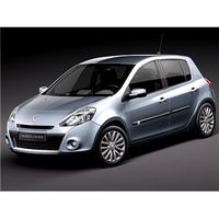 Renault Clio 5 Ddoor 2009 3D Model