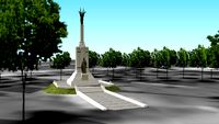 Monument aux morts / place Sibille - Sarreguemines