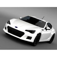 Subaru BRZ 2.0R ZC6 2012 - 3D Car for Maya