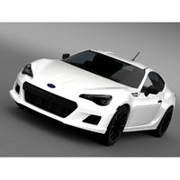 Subaru BRZ 2.0RA ZC6 2012 - 3D Car for Maya